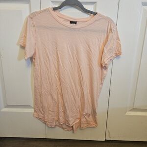 The North Face Women's Pale Pink Short Sleeve Crew Tee